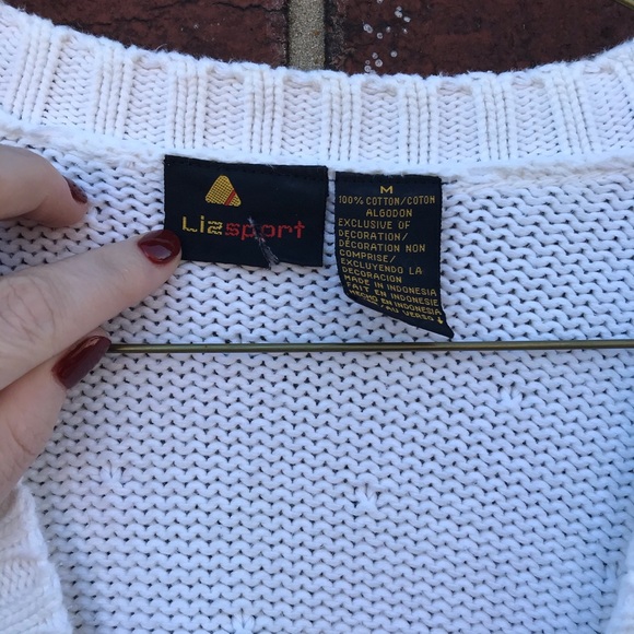 Vintage 90s Liz Claiborne Cardigan - Picture 4 of 5